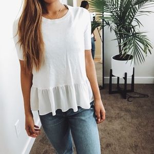 Peplum top